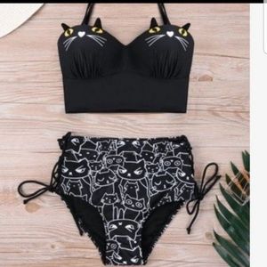 Cat bikini